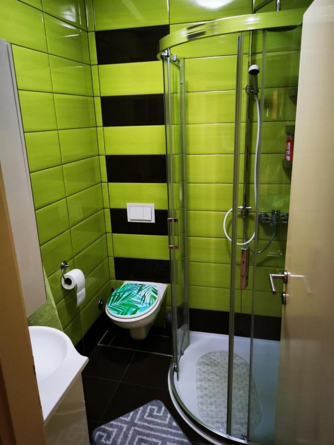 شقة Apartmant Sandra - Big Terace And Free Parking كارلوفاتش المظهر الخارجي الصورة
